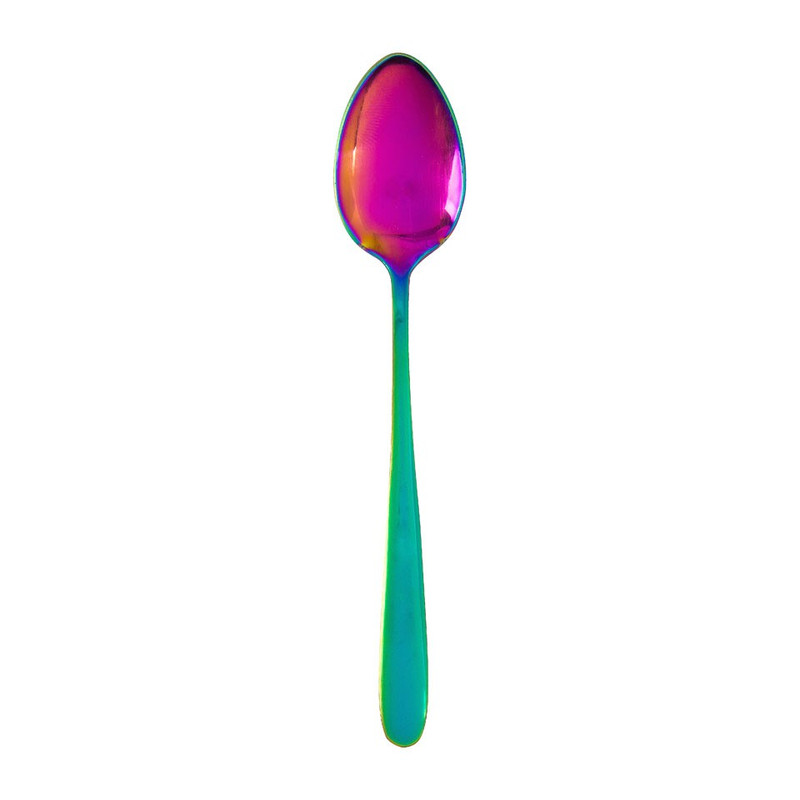 Theelepel regenboog - set van 4