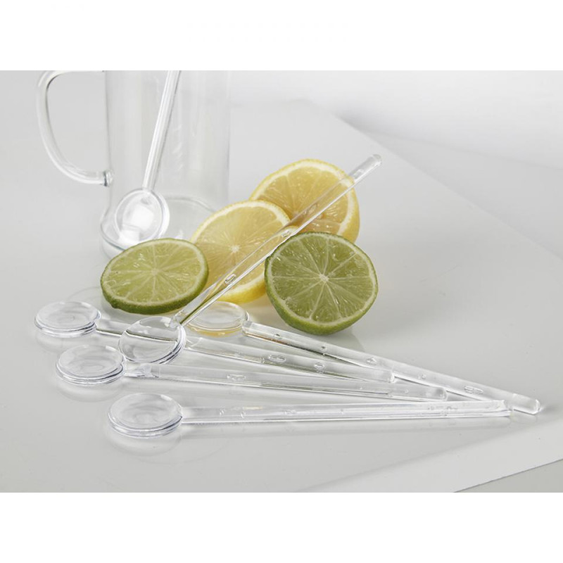 Lepeltje Samba - transparant - set van 6
