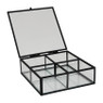 Theedoos - 15x15x5.5 - zwart