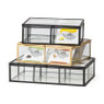 Theedoos - 15x15x5.5 - zwart