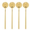Theelepel goud - set van 4 - 13 cm