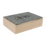 Theedoos cement deksel - 6-vaks