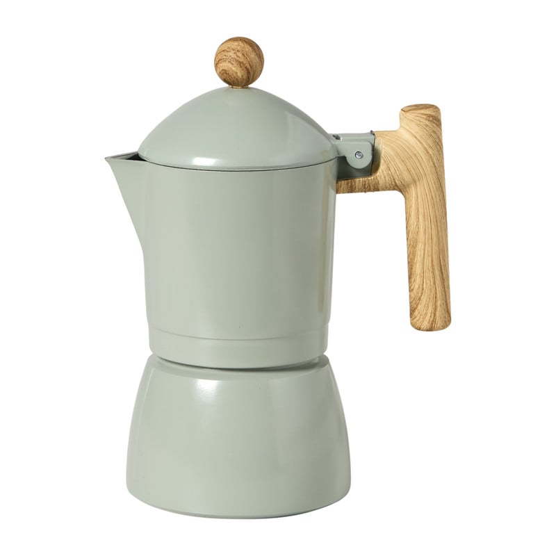 Percolator koffie - 3 kopjes - groen