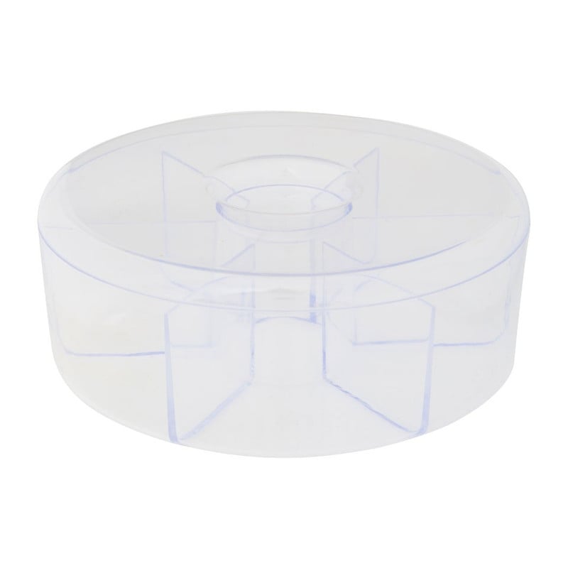 Theedoos rond - 6-vaks