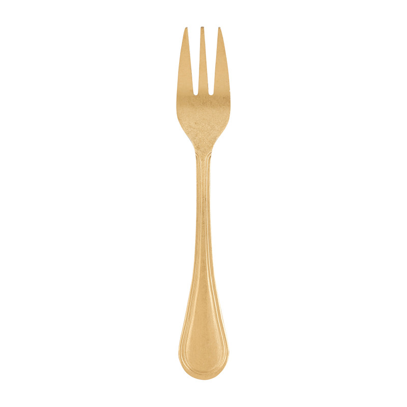 Excellent Houseware gebaksvorkjes - mat goud - set van 4