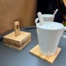Bamboe onderzetters - set van 6