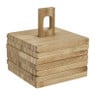 Bamboe onderzetters - set van 6