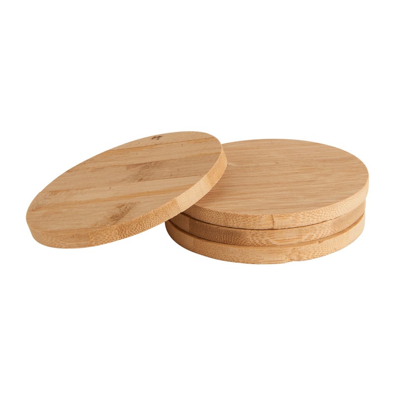 Onderzetter bamboe - set van 4