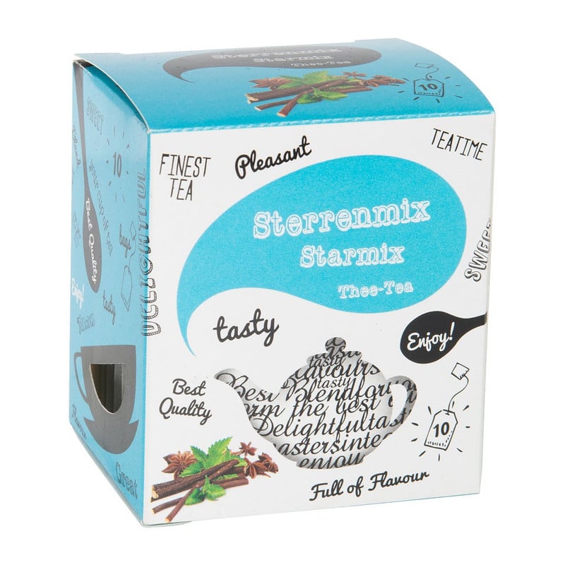 Thee sterrenmix - 10 zakjes
