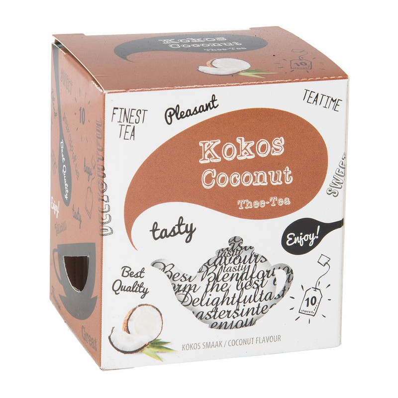 Thee kokos - 10 zakjes
