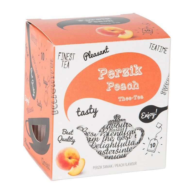 Thee perzik - 10 zakjes