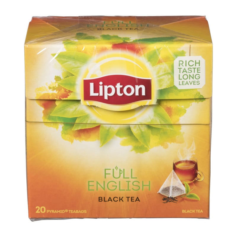 Lipton zwarte thee - english - 20 theezakjes