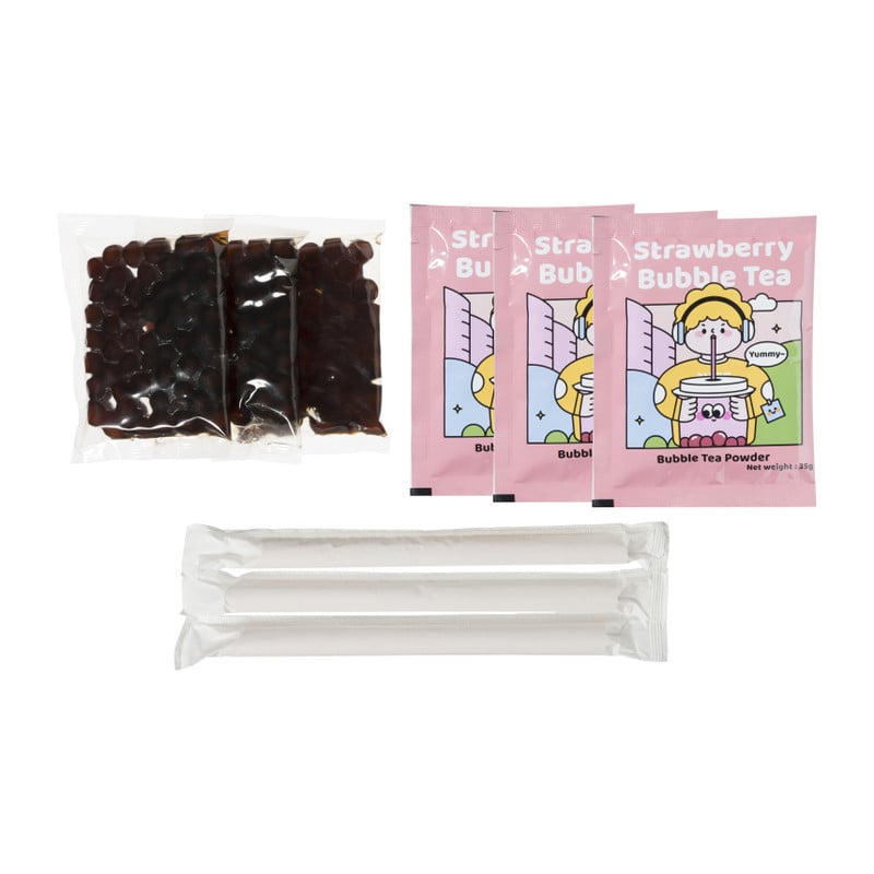 Bubble tea kit - strawberry
