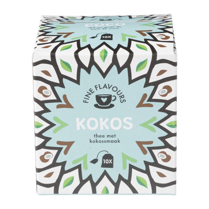 Fine flavours vruchten thee - kokos - 10 zakjes