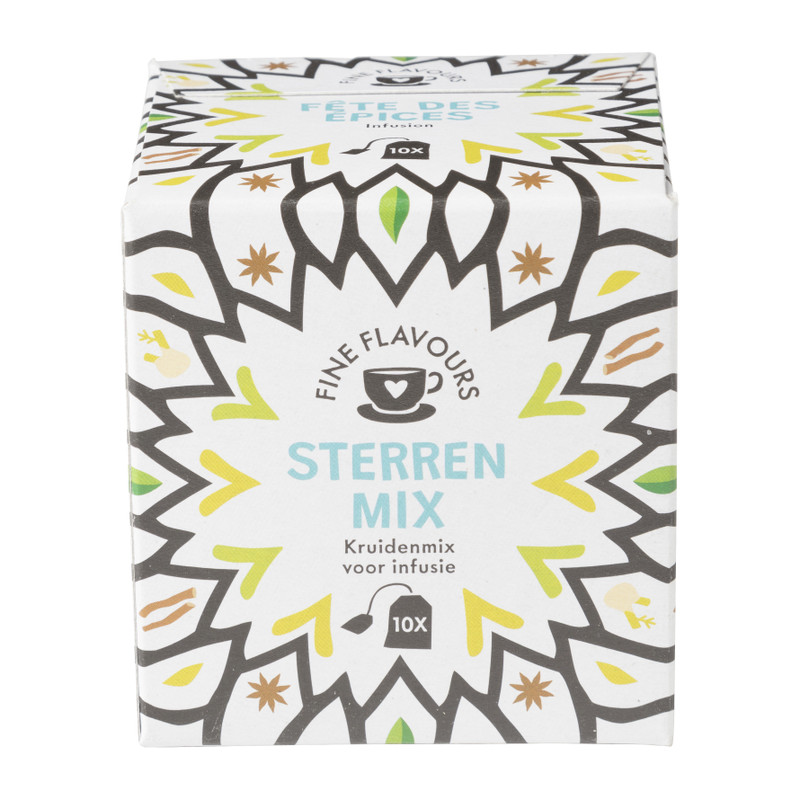 Fine flavours kruiden thee - sterrenmix - 10 zakjes