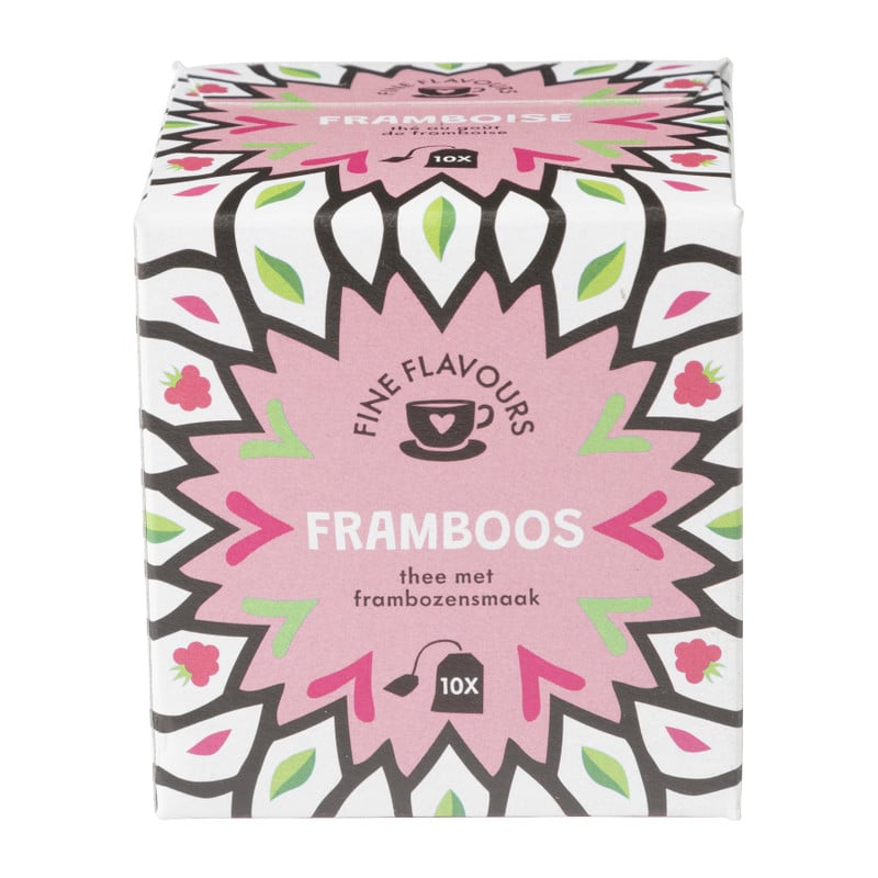 Fine Flavours - Thee framboos - 10 zakjes