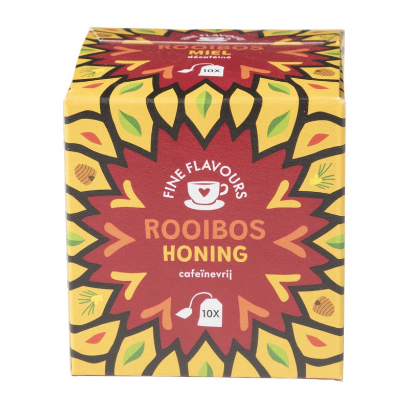 Fine flavours rooibos thee - honing - 10 zakjes