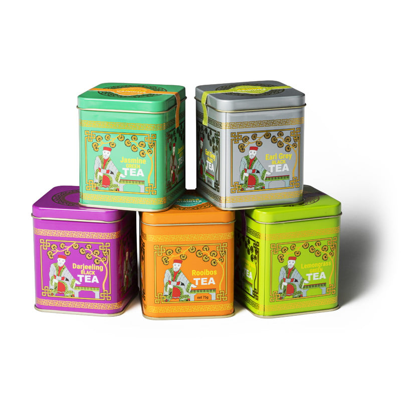 Thee in blik - groene lemongrass - 50 gram