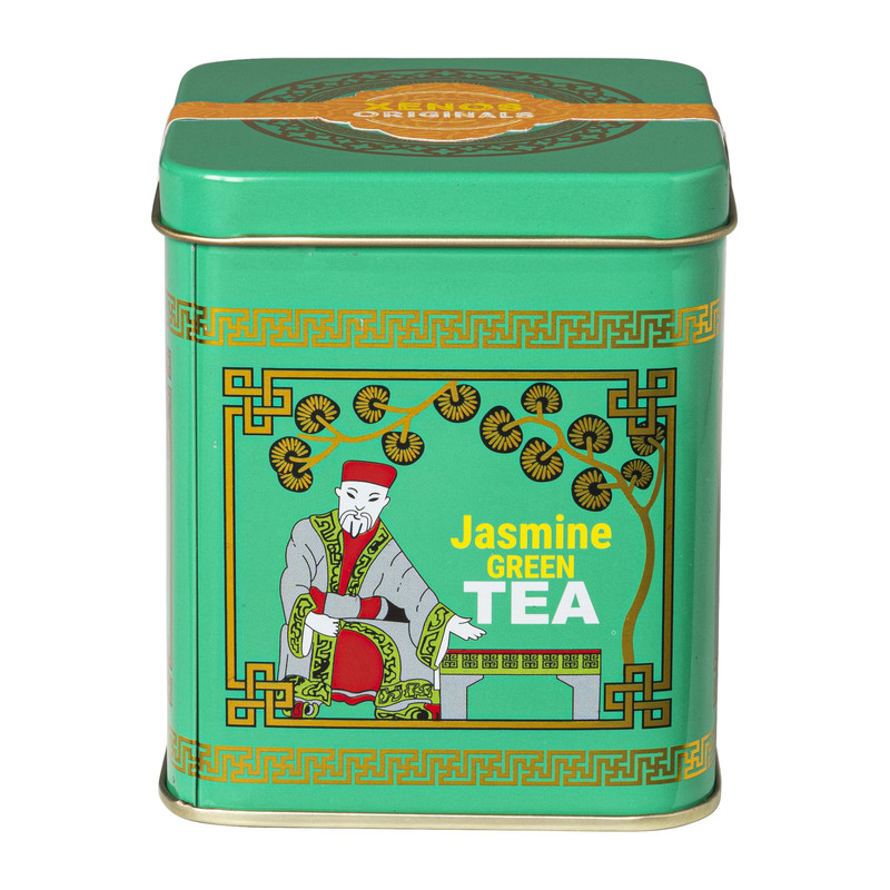 Thee in blik - groene jasmijn - 50 gram