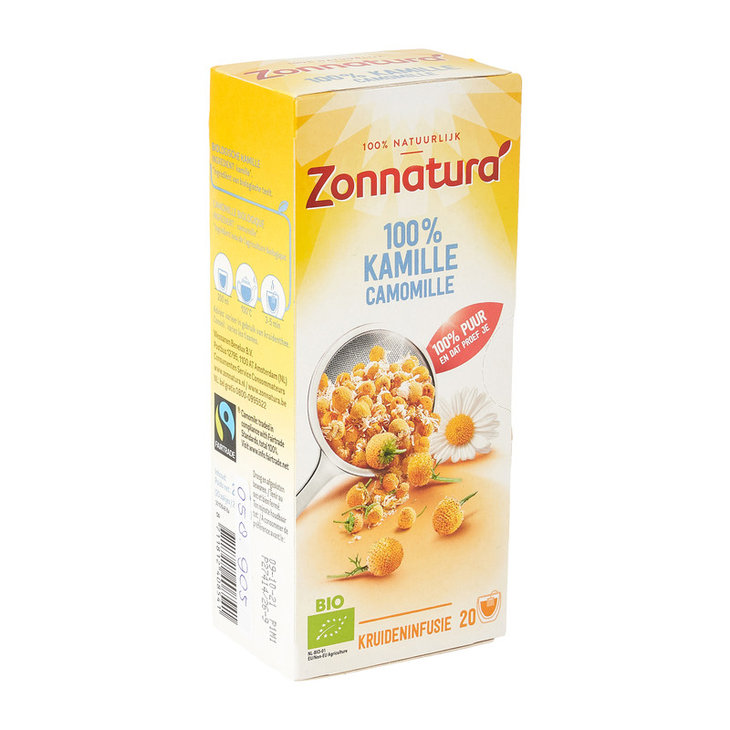 Zonnatura - kamille thee - 20 zakjes