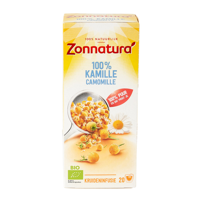 Zonnatura - kamille thee - 20 zakjes