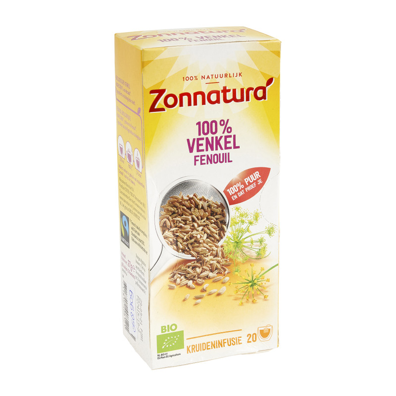 Zonnatura venkel thee - 20 zakjes