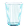 Glas streep - blauw - 300 ml