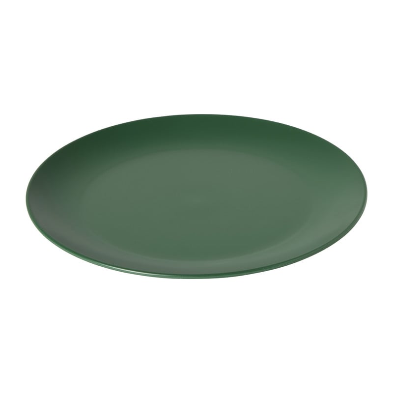 Dinerbord lagoa - donkergroen - ø25.5x2 cm