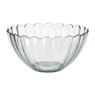Schaaltje groot geschulpt - groen - ø15.4x7.5 cm