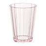 Beker geschulpt - roze - 400 ml