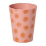 Cup zonnetjes - roze/oranje - 340 ml