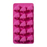 Ijsblokjesvorm flamingo - roze - 10 ijsblokjes