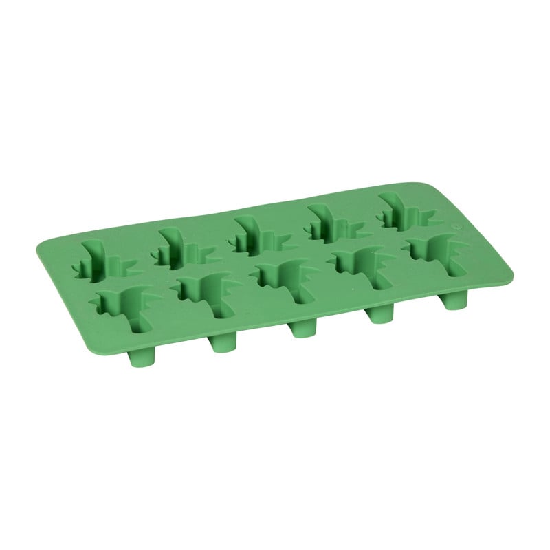 Ijsblokjesvorm palmboom - groen - 8 ijsblokjes