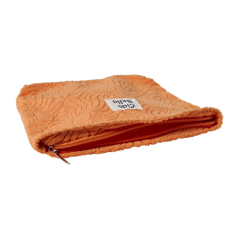 Toilettas badstof - 20x27 cm - diverse varianten 