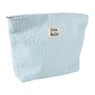 Toilettas badstof - 20x27 cm - diverse varianten 