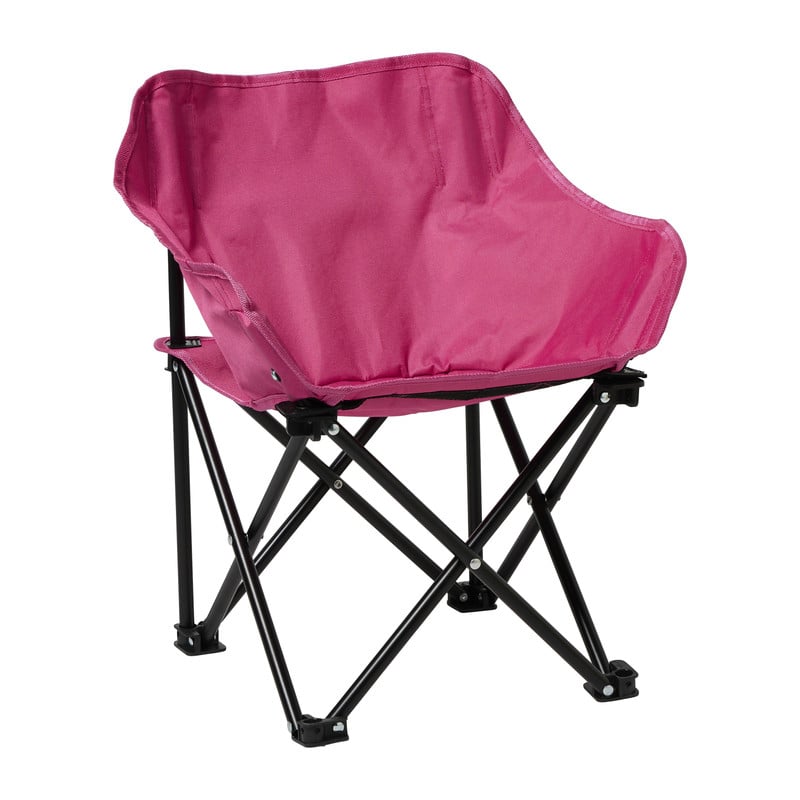 Campingstoel kids compact - roze - 50x50x40cm