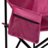 Campingstoel compact - roze - 65x52x55 cm