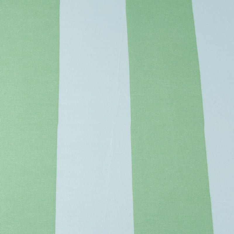 Strandparasol streep - groen/blauw - ø160x180 cm