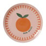 Dinerbord sinaasappel - multikleur - ø26.5x2 cm