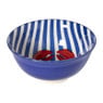 Schaaltje krab - blauw/rood - ø15.5x7.3 cm