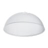 Metalen foodcover - wit - 35x35 cm