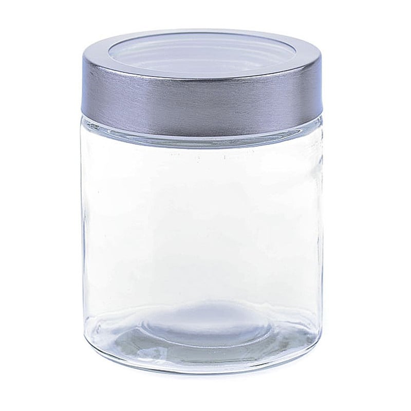 Voorraadpot transparant met deksel - 600 ml