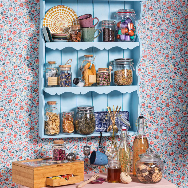 Kruidenpot mini - zwart - 50 ml