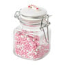 Mini weckpot kerst - transparant - 90 ml - diverse varianten