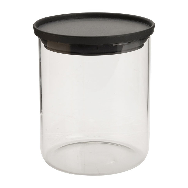Voorraadpot glas klein - 10 x 11 cm