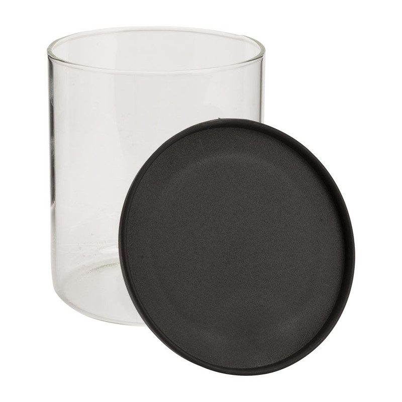 Voorraadpot glas klein - 10 x 11 cm