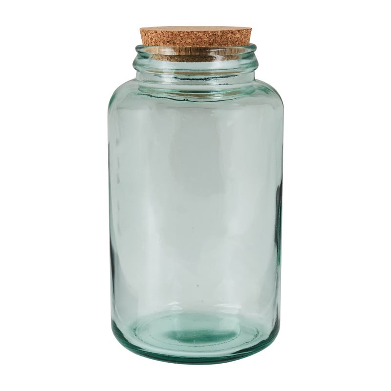 Voorraadpot - gerecycled glas - 3 liter