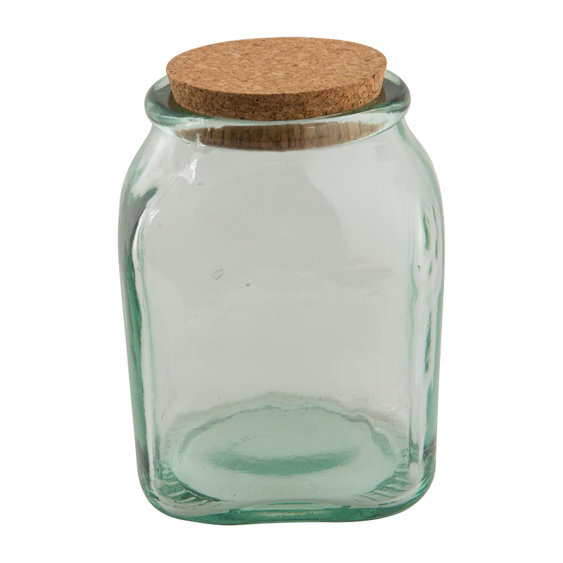 Voorraadpot - gerecycled glas - 750 ml