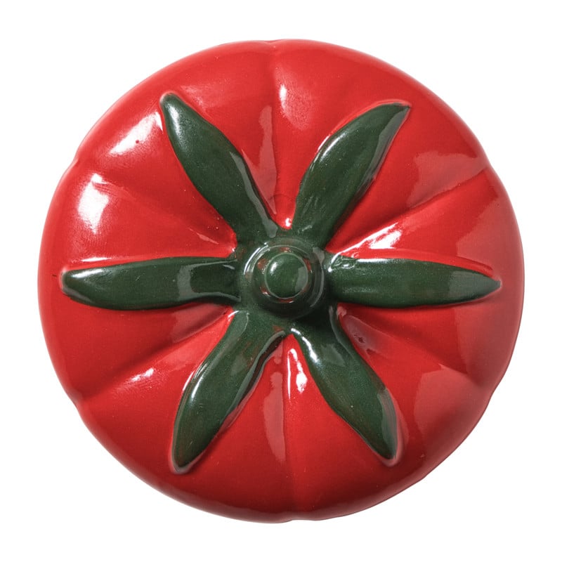Voorraadpot tomaat - transparant/rood - 1.2 liter