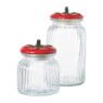 Voorraadpot tomaat - transparant/rood - 1.2 liter